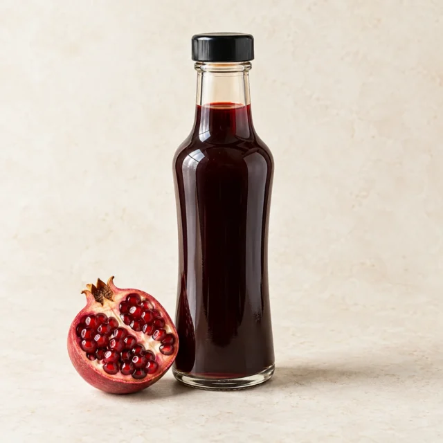 Granaatappelmelasse — illustratieve productfoto